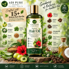 Adi Pure Herbs Herbal Hair Oil - Amla, Bhringraj & Rosemary | 100 ml
